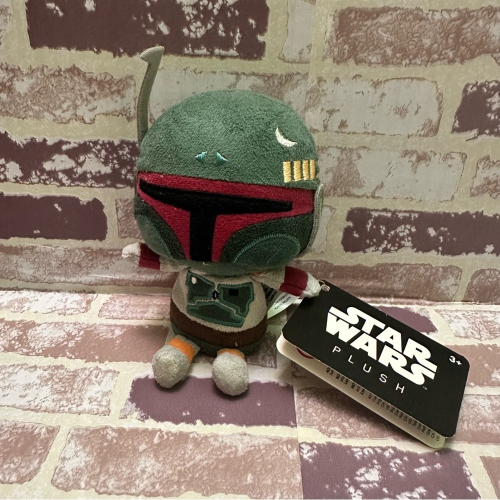 Star Wars Boba Fett Plush - Green and Red